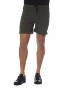 Verri Men's Cotton Army-Look Shorts