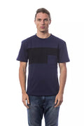 Verri Men's Cotton T-Shirt in Blue