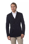 Verri Men's Blue Viscose Blazer