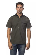Men's Verri Military Style Cotton Shirt