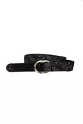 BYBLOS Black Wool Belt for Women
