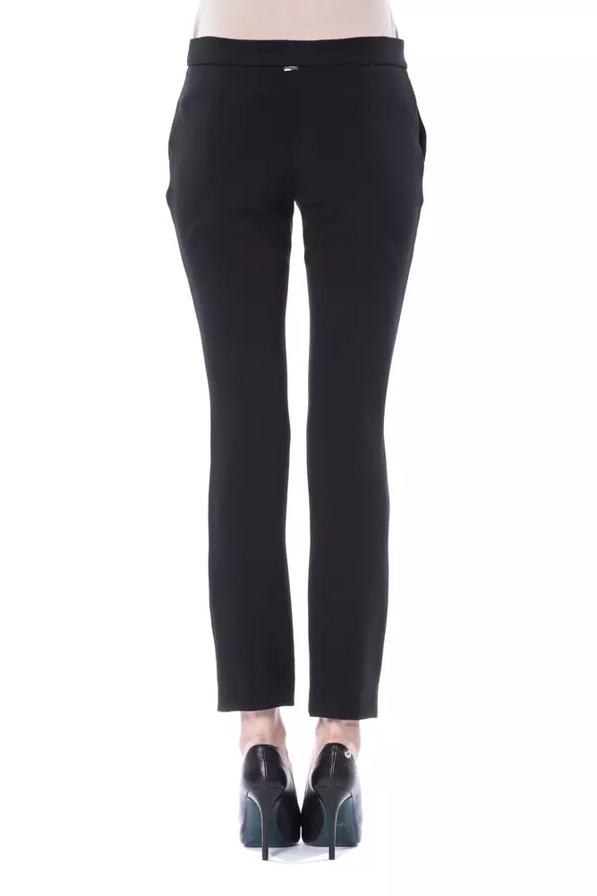 BYBLOS Schwarze Damenhose aus Polyester