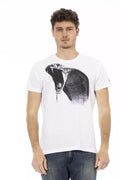 Trussardi Action Men's White Cotton T-Shirt