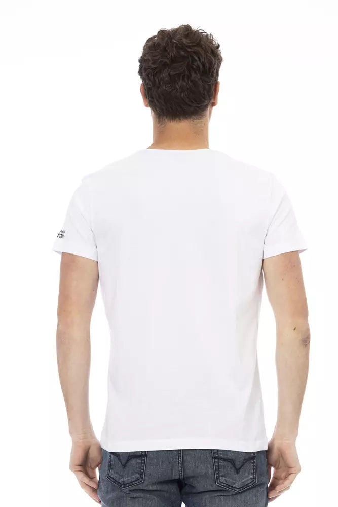 Trussardi Action Men's White Cotton T-Shirt