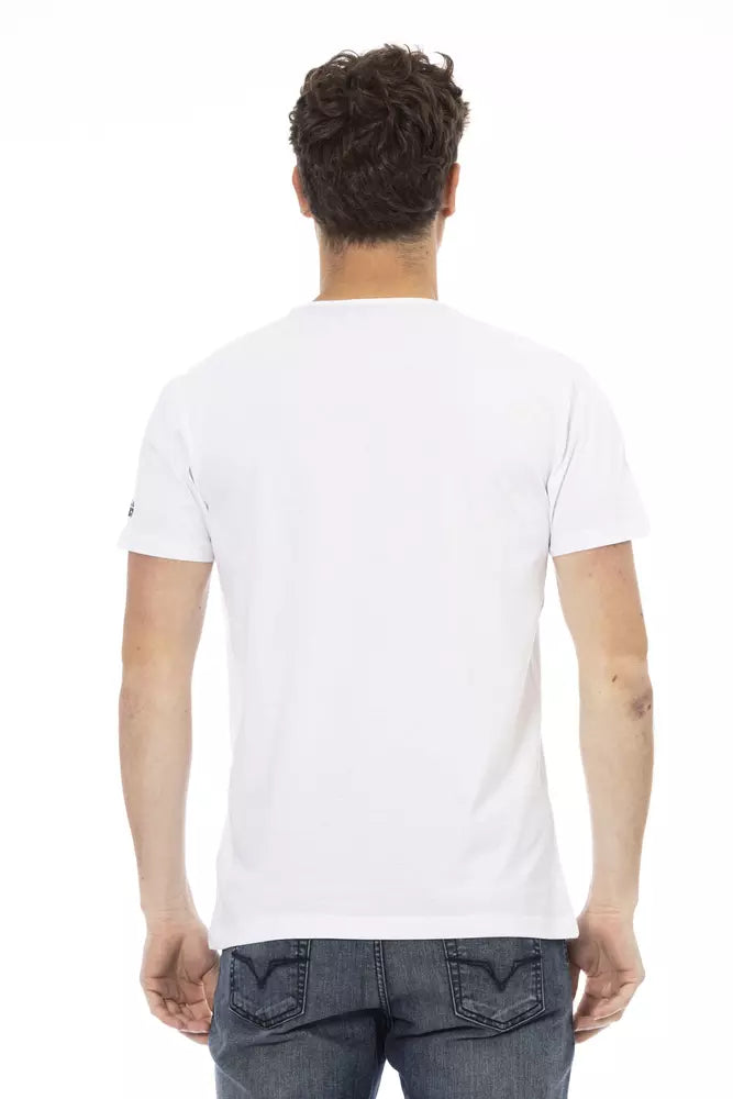 Trussardi Action Men's White Cotton T-Shirt