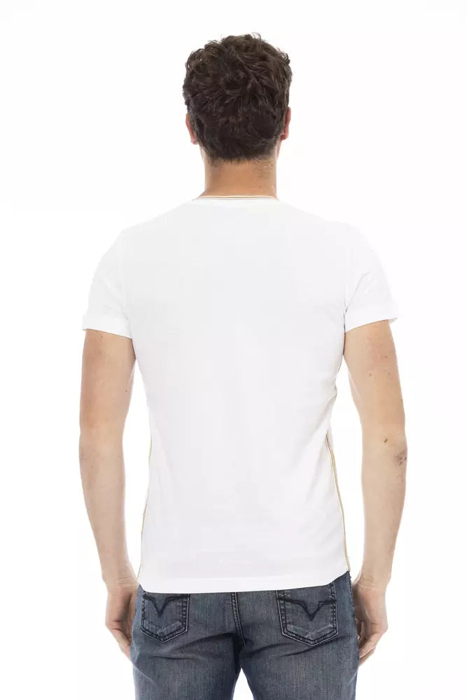 Trussardi Action Men's White Cotton T-Shirt