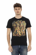 Trussardi Action Men's Black Cotton T-Shirt
