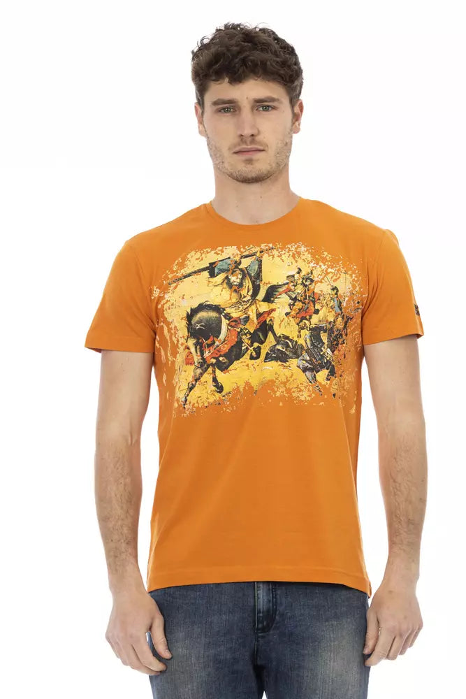 Trussardi Action "Orangees Baumwoll-T-Shirt für Herren"