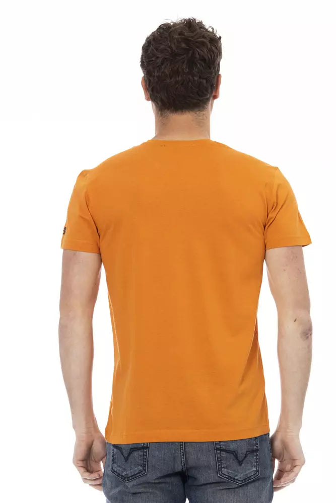 Trussardi Action "Orangees Baumwoll-T-Shirt für Herren"
