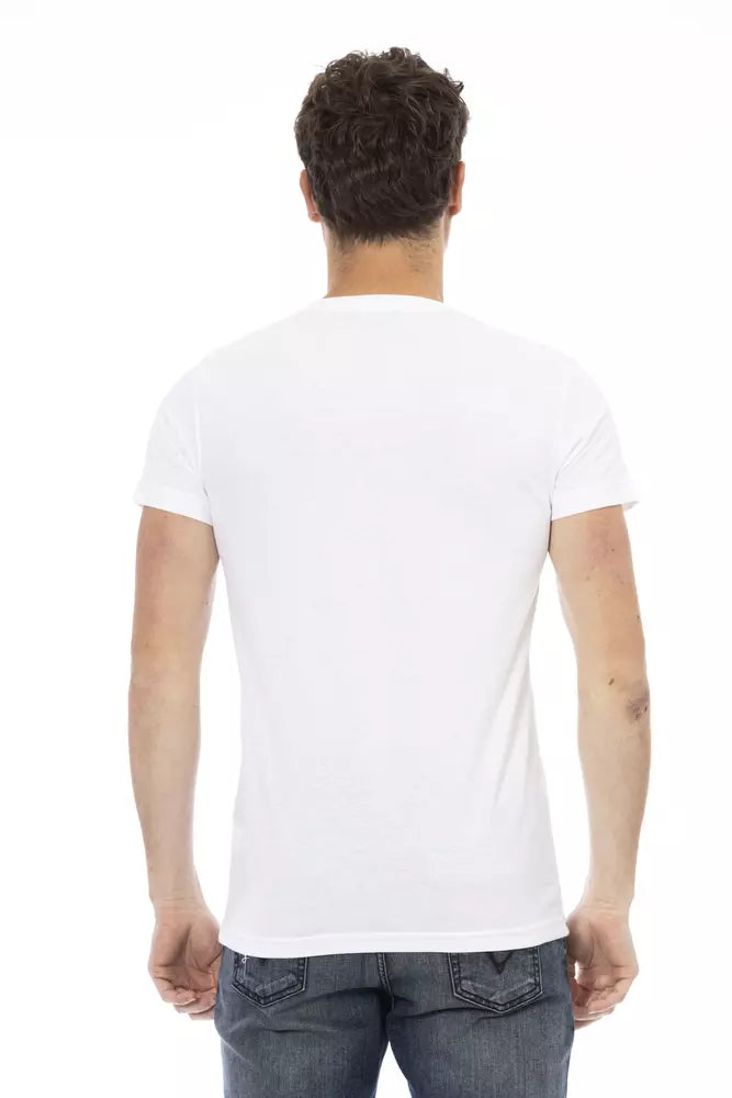 Trussardi Action Men's White Cotton T-Shirt
