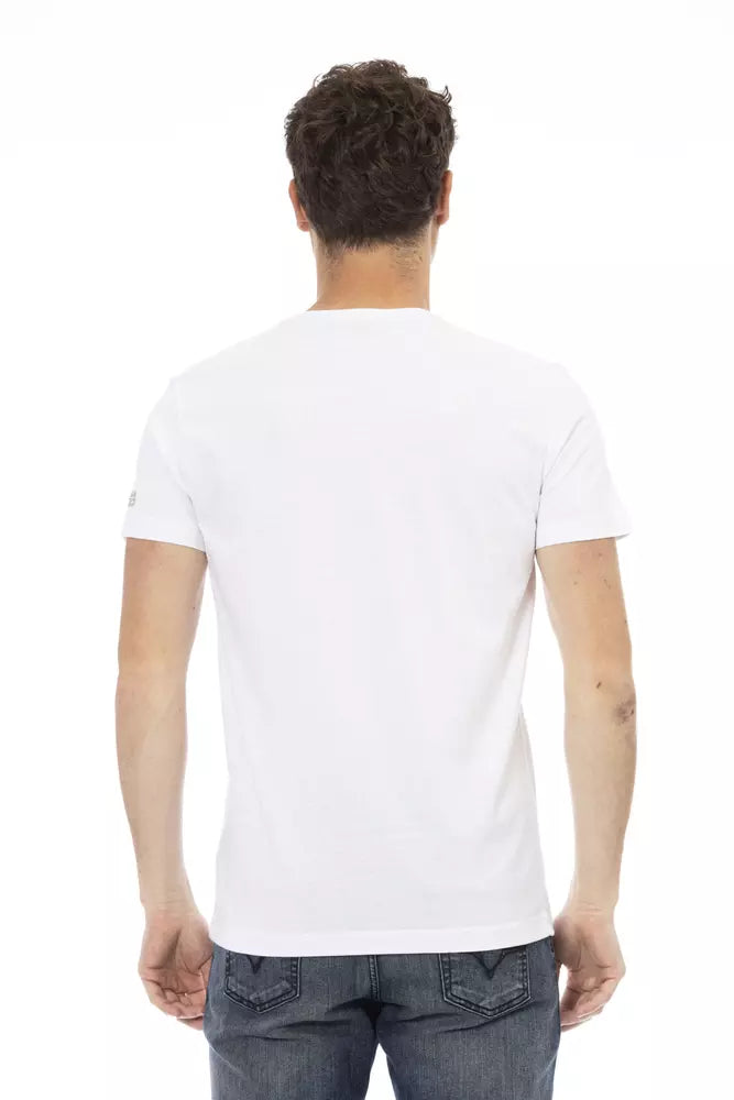 Trussardi Action Men's White Cotton T-Shirt