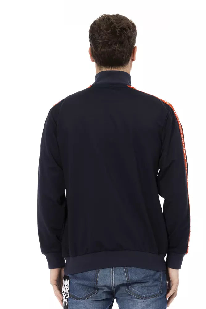 Automobili Lamborghini Men's Blue Polyester Sweatshirt
