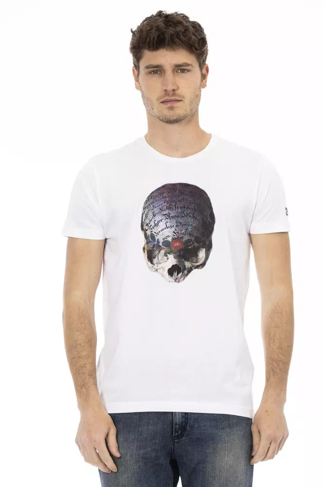Trussardi Action Men's White Cotton T-Shirt
