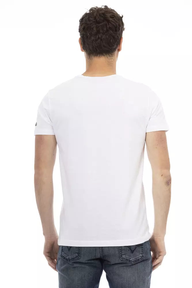 Trussardi Action Men's White Cotton T-Shirt