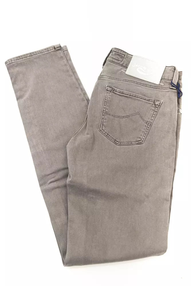 Jacob Cohen Gray Women's Cotton Jeans