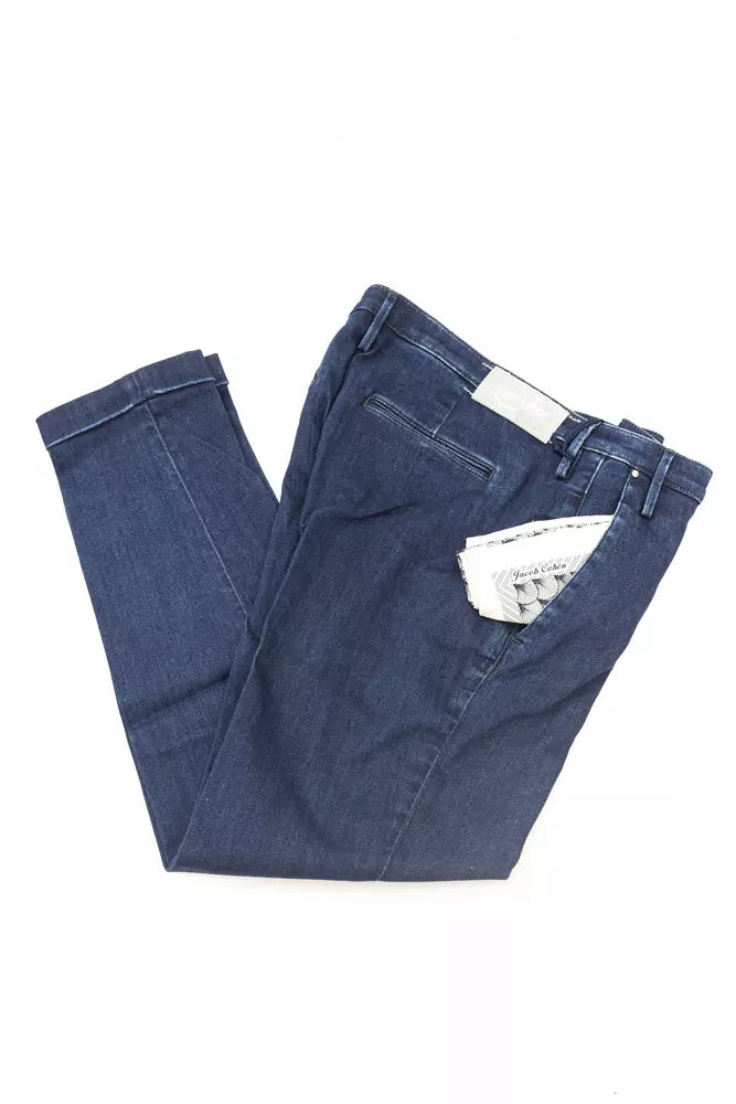 Jacob Cohen Blaue Baumwoll-Jeans für Damen