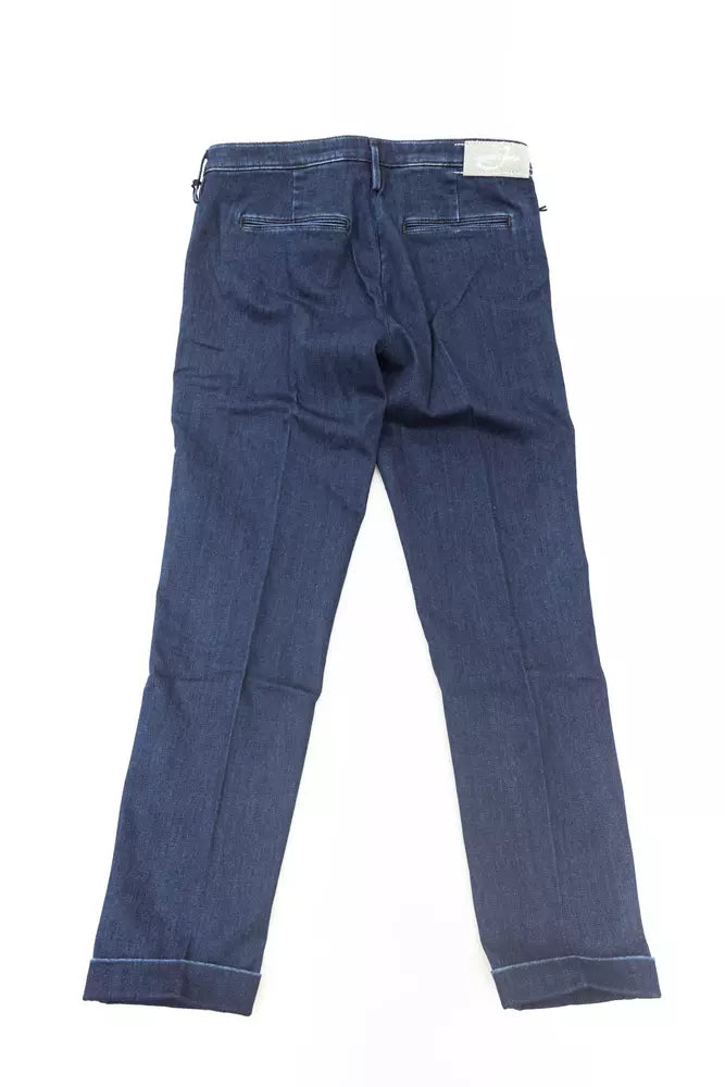 Jacob Cohen Blaue Baumwoll-Jeans für Damen