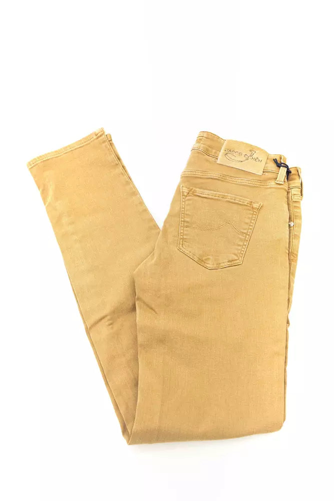 Jacob Cohen Women's Beige Cotton Jeans