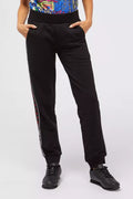 Custo Barcelona Schwarze Baumwoll-Sweathose für Damen