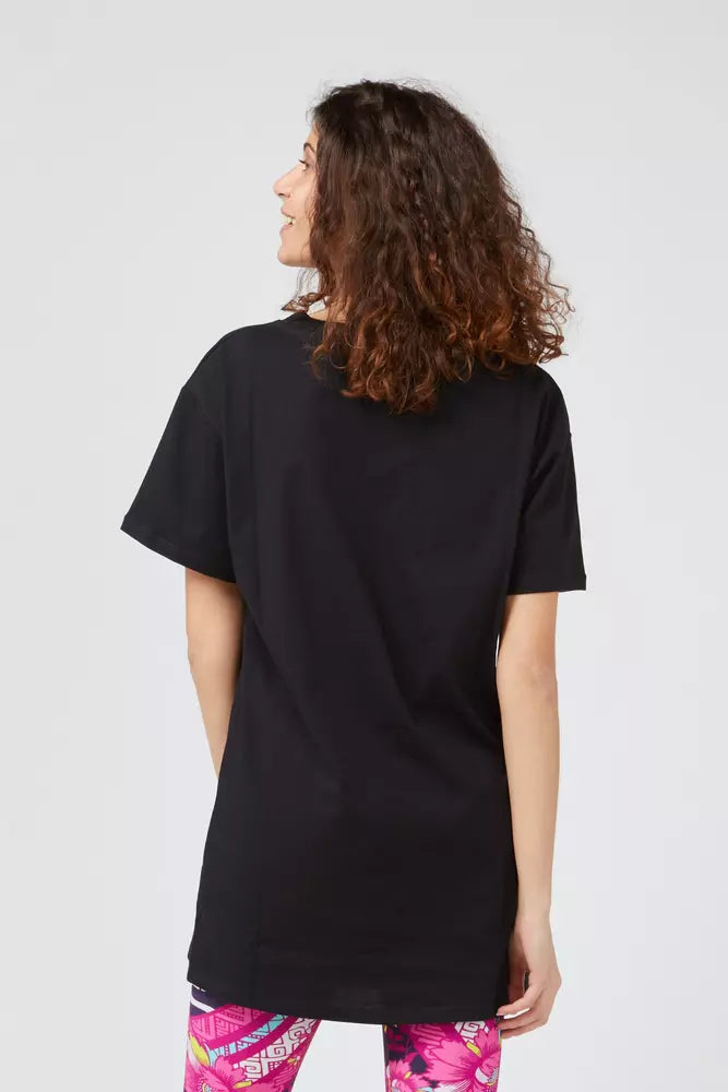 Custo Barcelona Damen-T-Shirt aus Baumwolle in Blau
