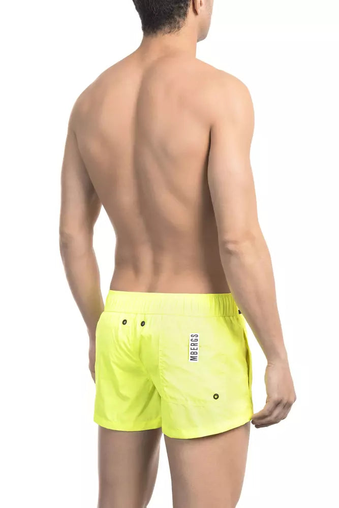 Bikkembergs Schwarzer Polyamid-Badeanzug für Herren