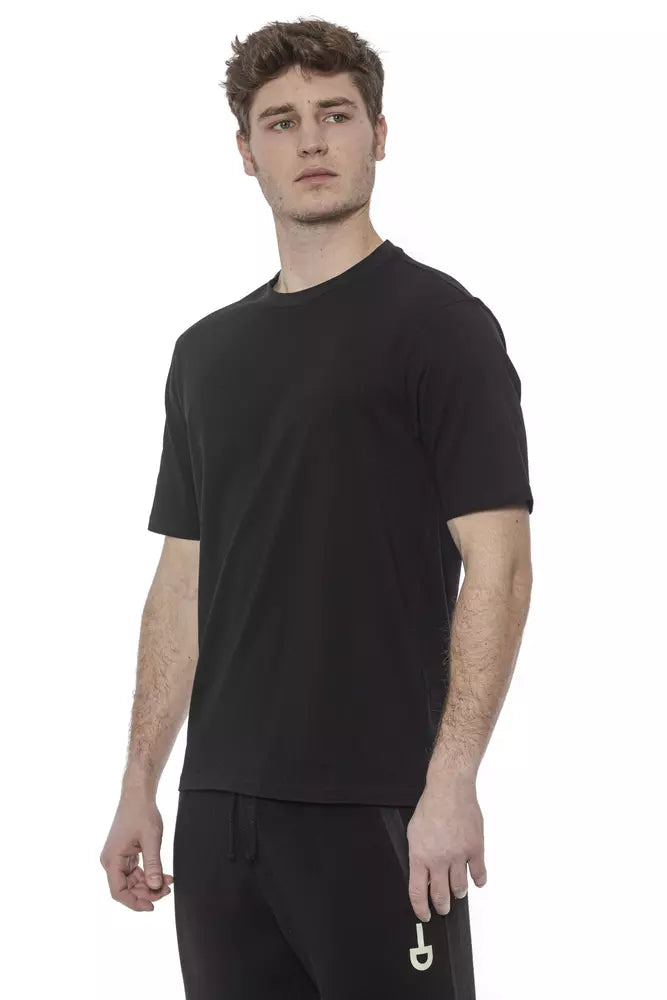Tond Men's Black Cotton T-Shirt