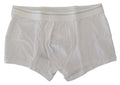 Dolce & Gabbana Weiße Baumwollmischung Regular Boxer Unterwäsche