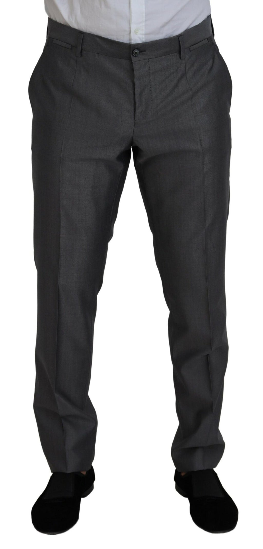 Dolce & Gabbana Grey SICILIA 3-Piece Slim Fit Suit