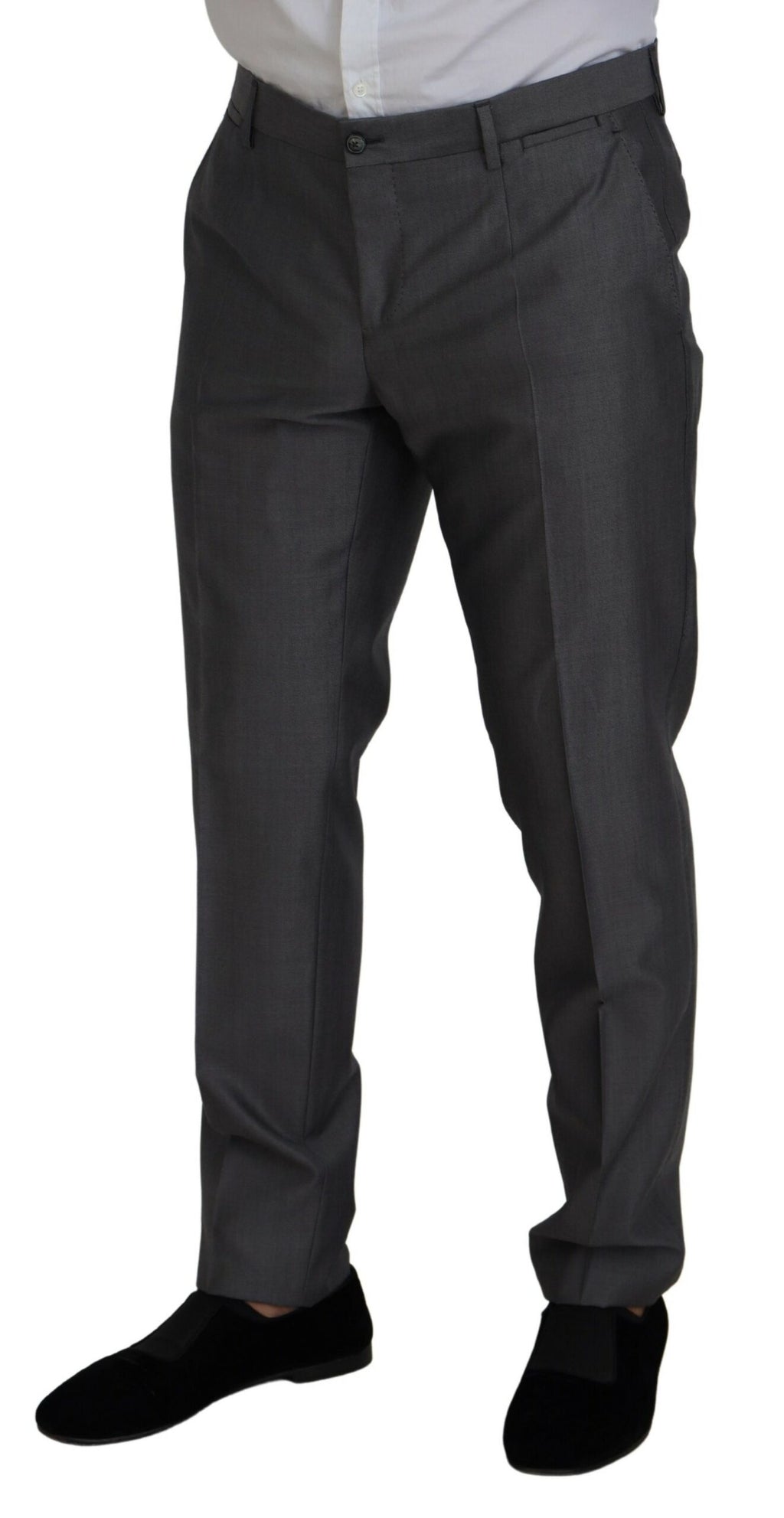 Dolce & Gabbana Grey SICILIA 3-Piece Slim Fit Suit