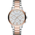 Emporio Armani Elegant Two-Tone Watch for Men