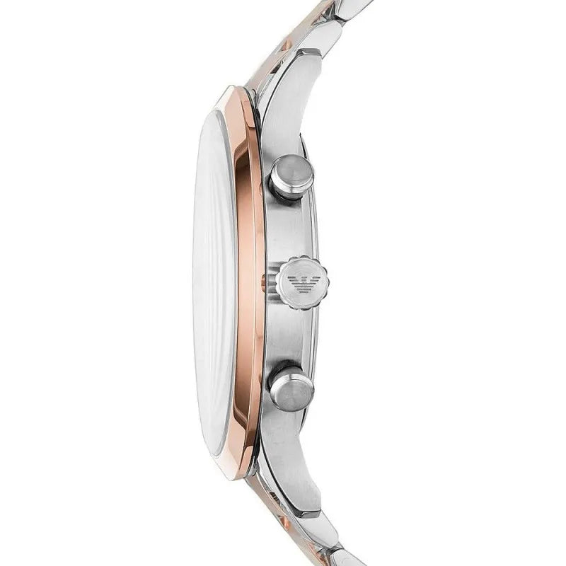 Emporio Armani Elegant Two-Tone Watch for Men