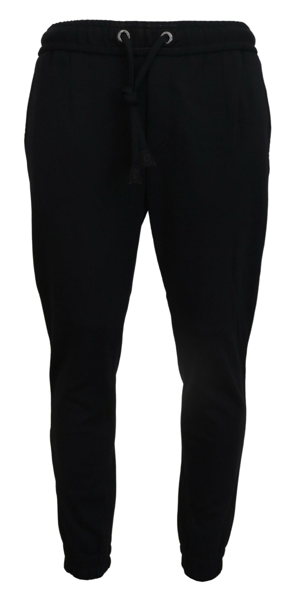 Dolce & Gabbana Men's Black Sport Wool Sweatpants