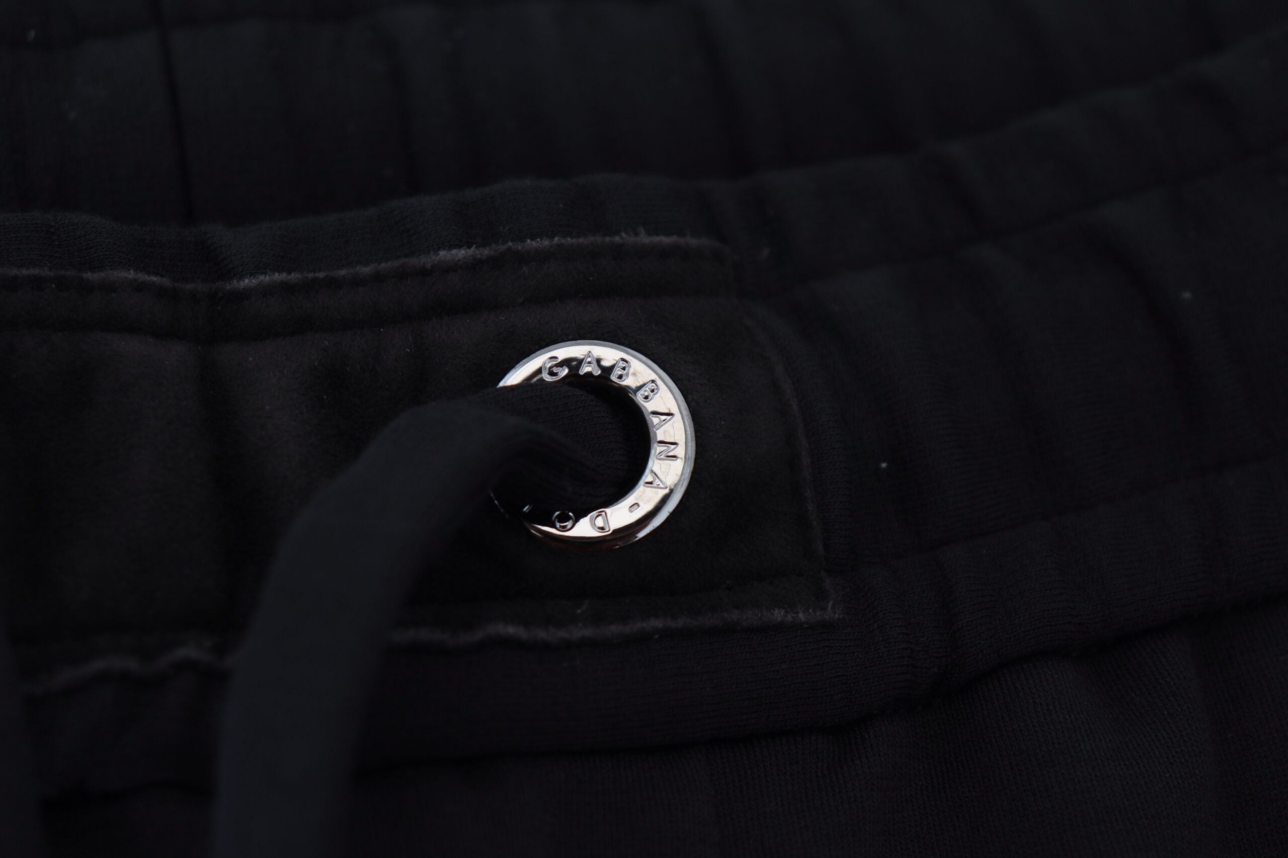 Dolce & Gabbana Men's Black Sport Wool Sweatpants
