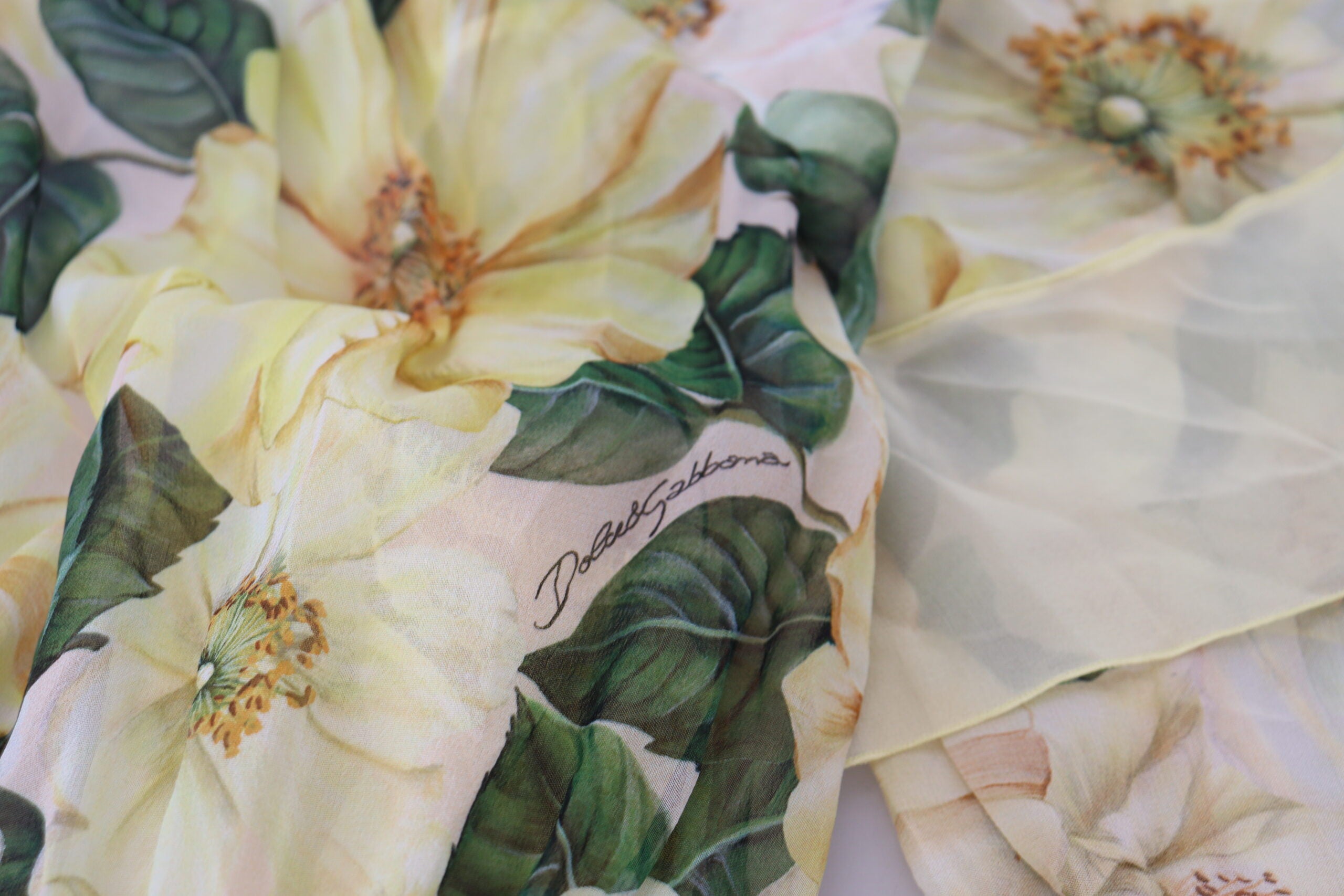 Dolce & Gabbana Multicolour Floral Print Silk Long Maxi Dress