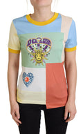 Dolce & Gabbana Multicolor Baumwolle DG Love Patchwork