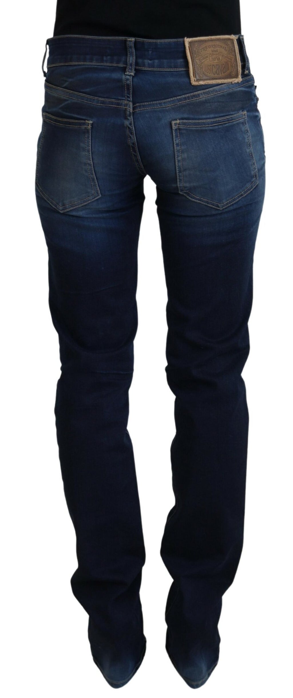 Just Cavalli Blaue Baumwolle Damen Casual Denim Jeans