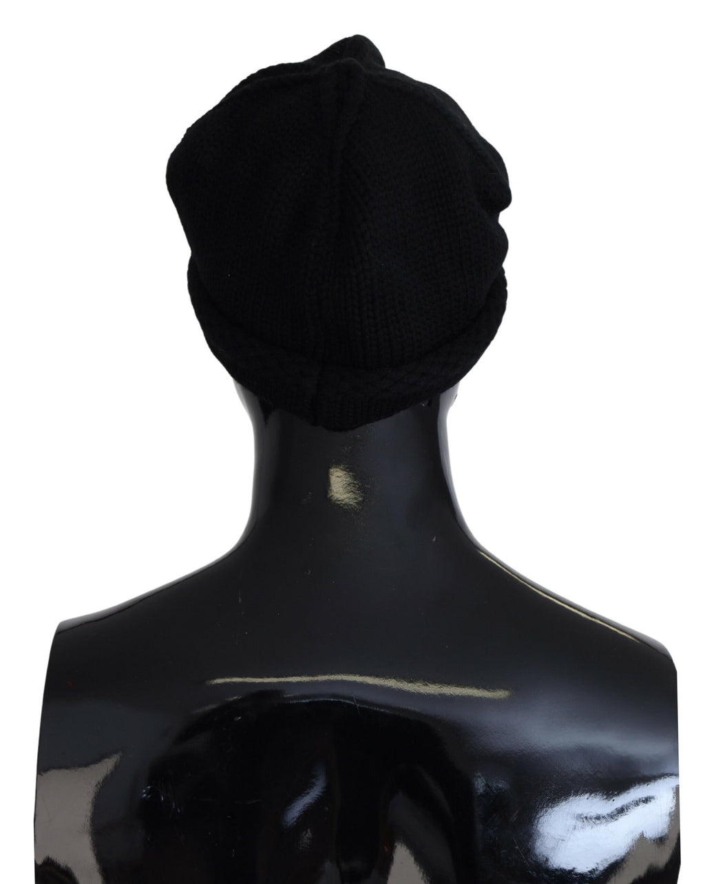Dolce & Gabbana Black Virgin Wool Women's Winter Beanie Hat