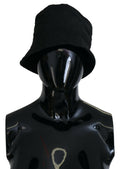 Dolce & Gabbana Black Nylon Women's Bucket Cap Hat
