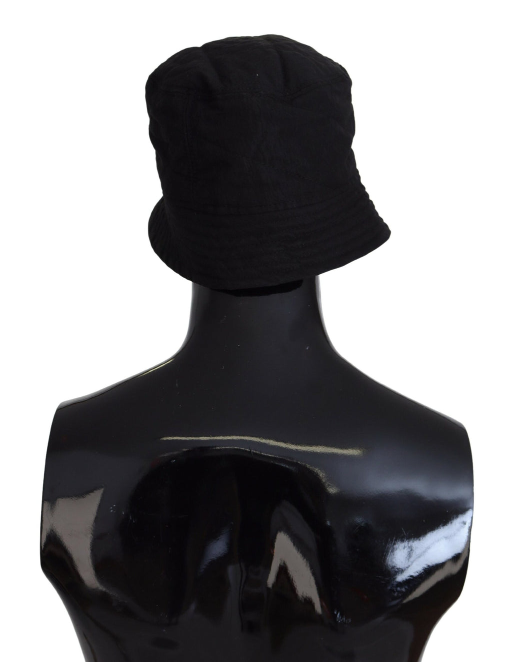 Dolce & Gabbana Black Nylon Women's Bucket Cap Hat