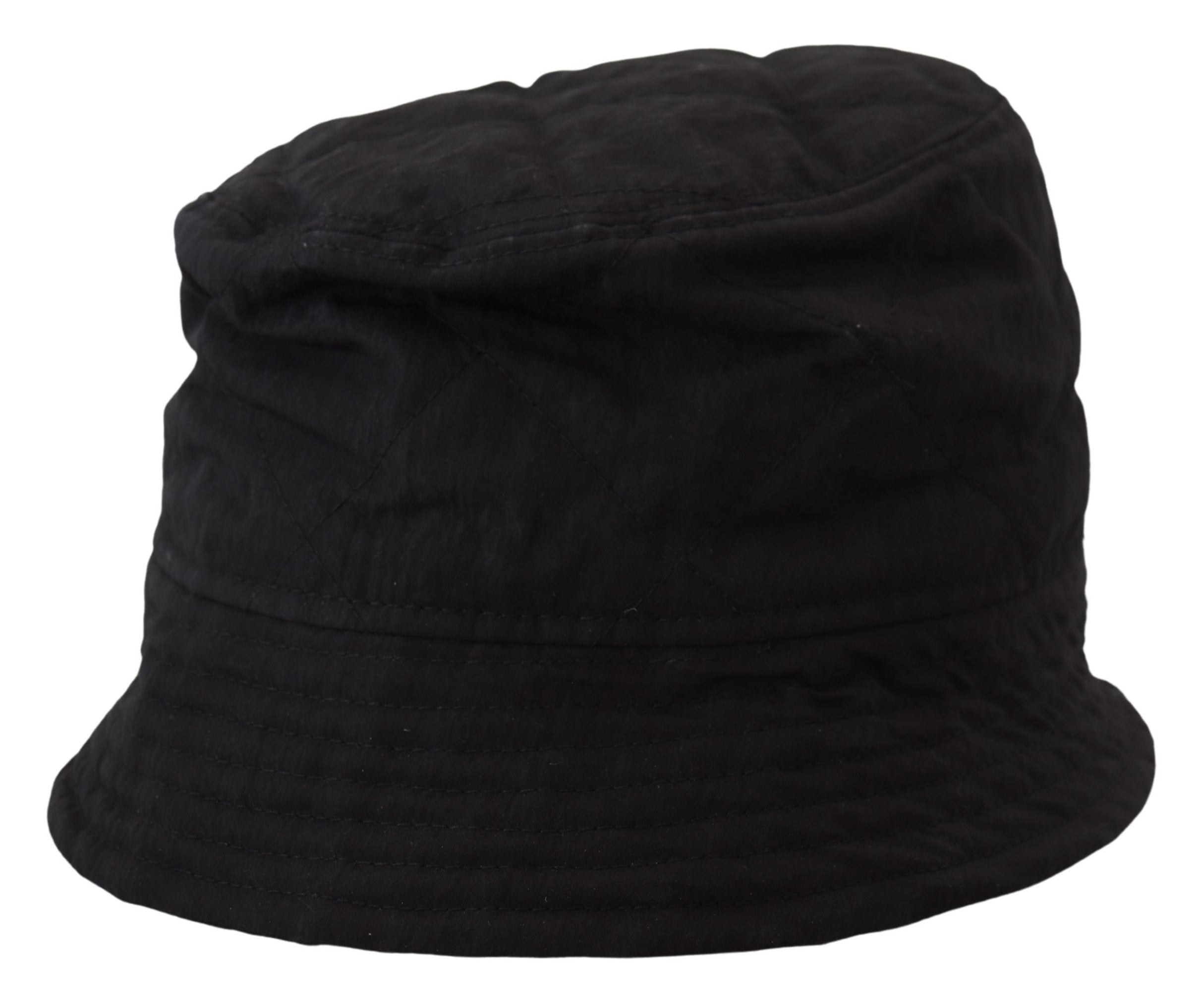 Dolce & Gabbana Black Nylon Women's Bucket Cap Hat