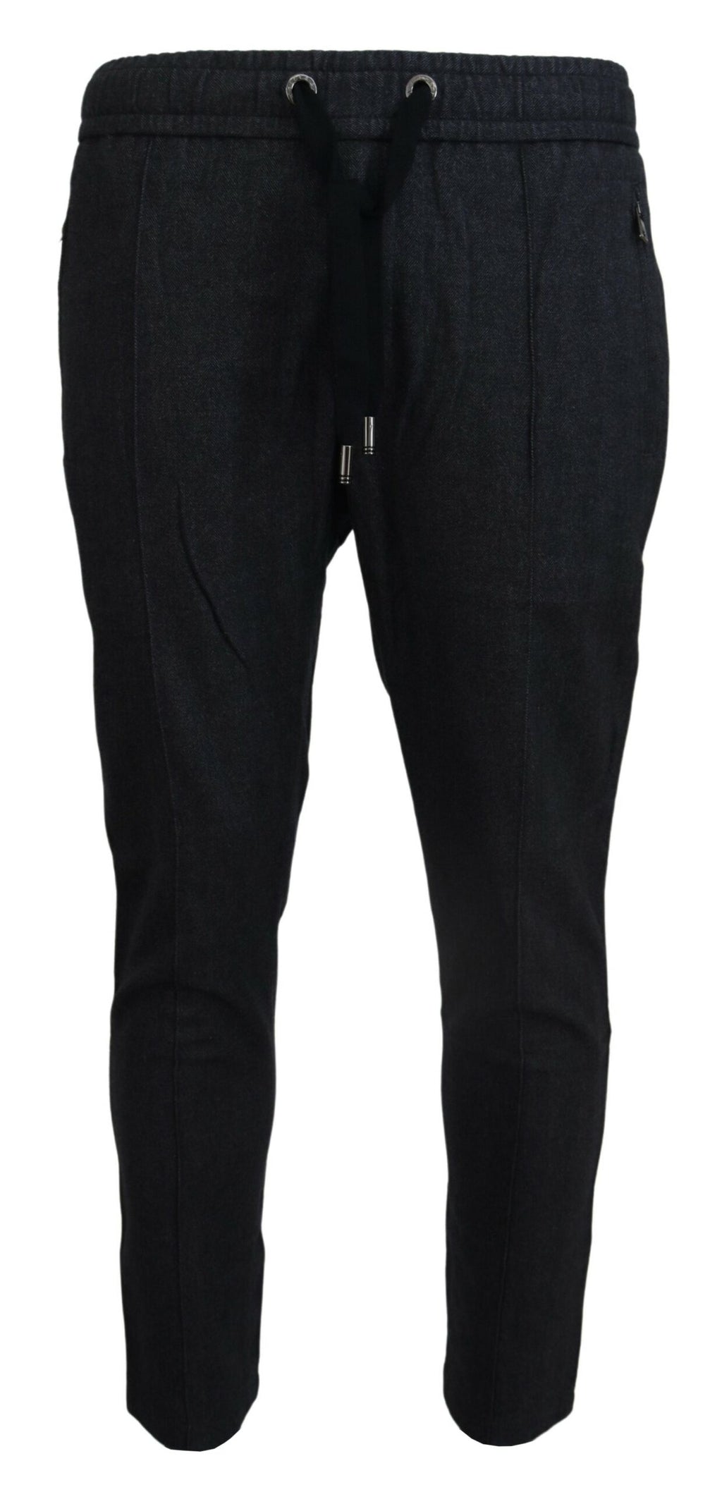 Dolce & Gabbana Men's Grey Cotton Jogger Pants