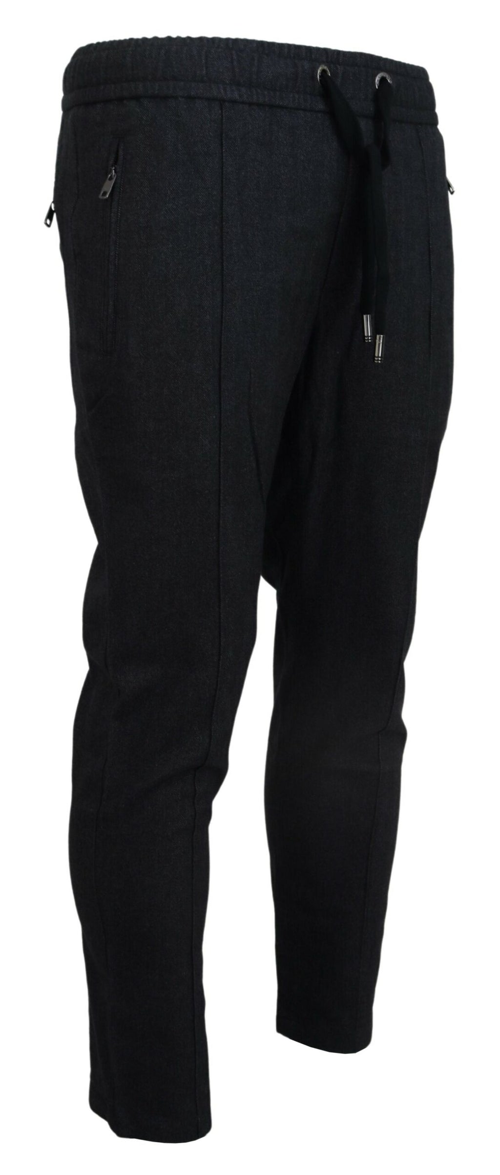 Dolce & Gabbana Men's Grey Cotton Jogger Pants