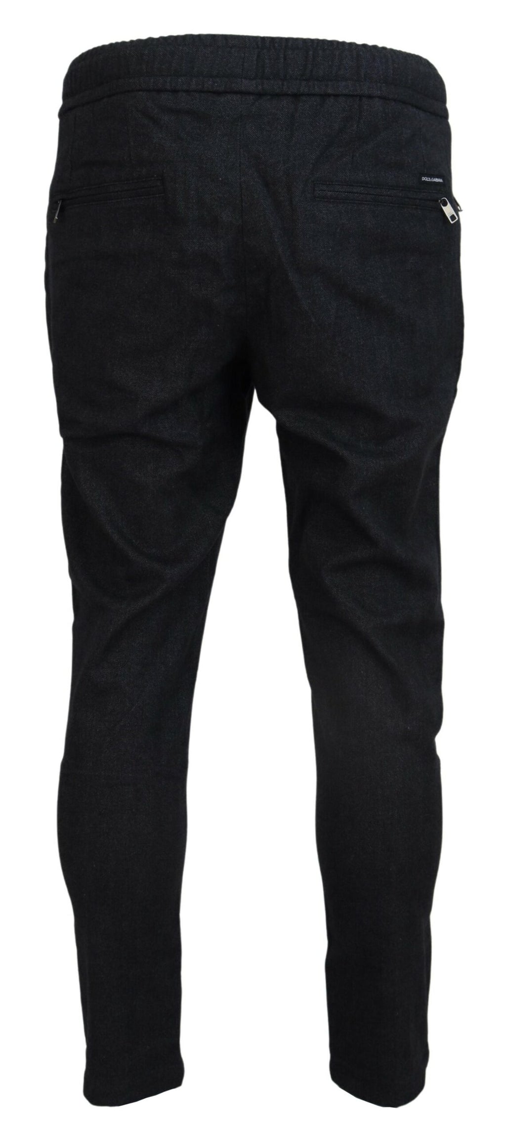 Dolce & Gabbana Men's Grey Cotton Jogger Pants