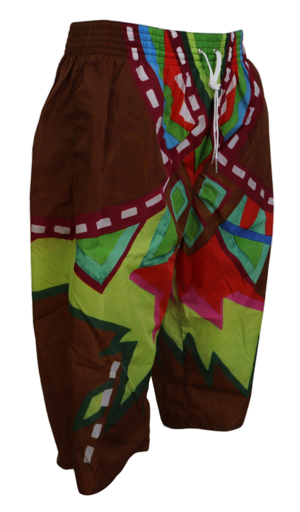 Dsquared² Multicolor Printed Men's Beachwear Shorts Swimwear