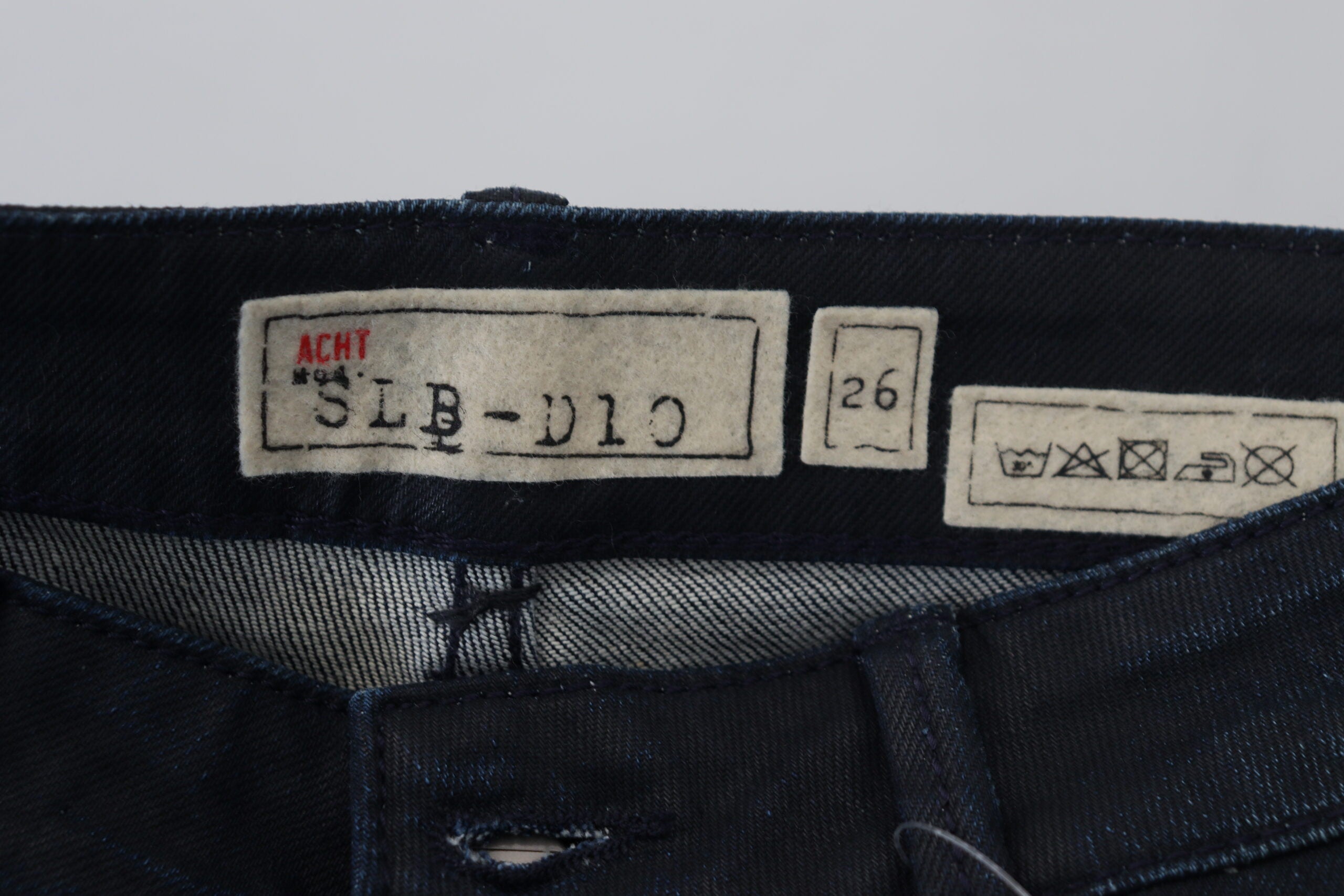 Eight Blue Low Waist Slim Fit Women's Denim Jeans