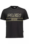 Plein Sport Black Cotton Men's T-Shirt