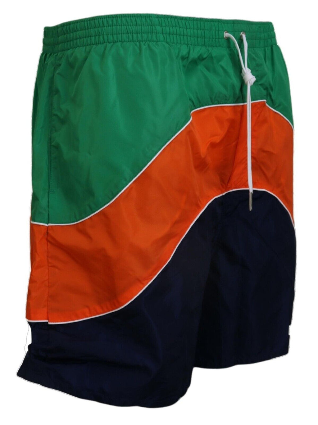 Dsquared² Multicolor Logo Print Herren Bademode Badehose kurz