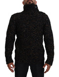 Dolce & Gabbana Brown Fatto A Mano Turtleneck Sweater