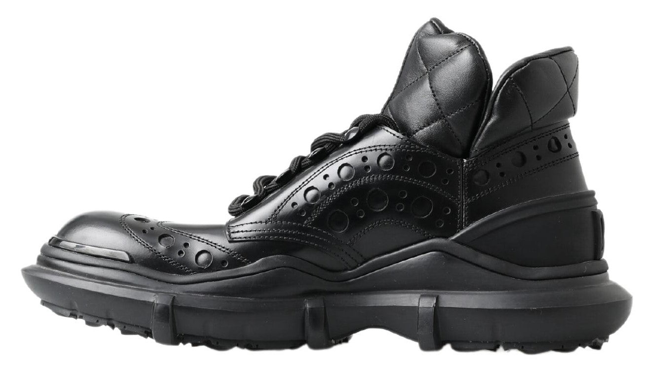 Dolce & Gabbana Black Leather Casual Boots