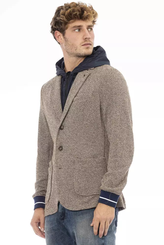Distretto12 Chic waterproof hooded fabric jacket